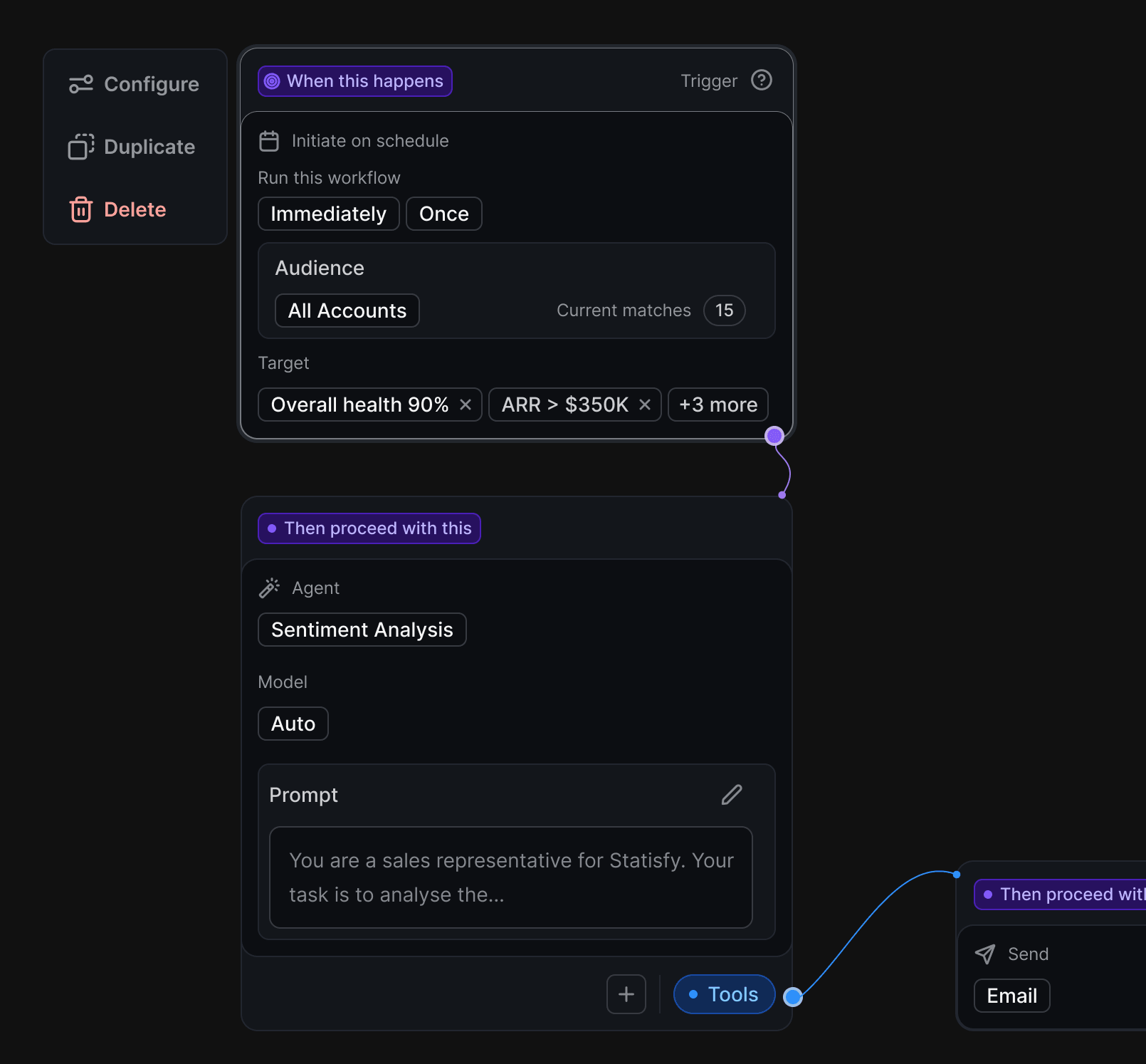 Workflow builder