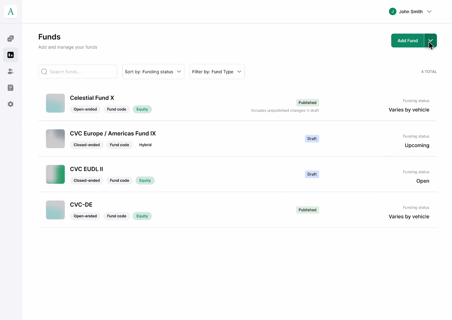 Vega Funds: Start from scratch or build with AI